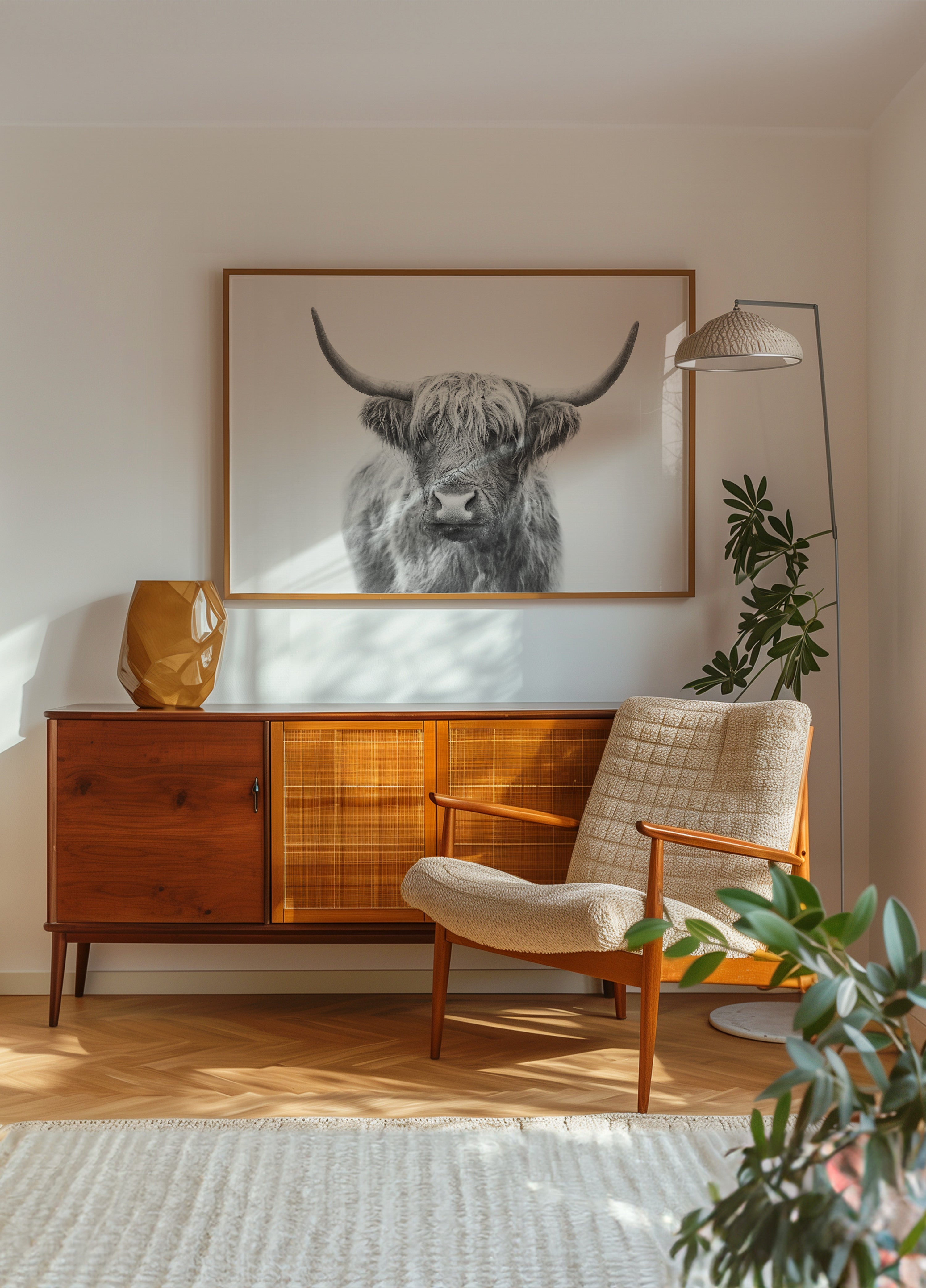 Toro de las tierras altas