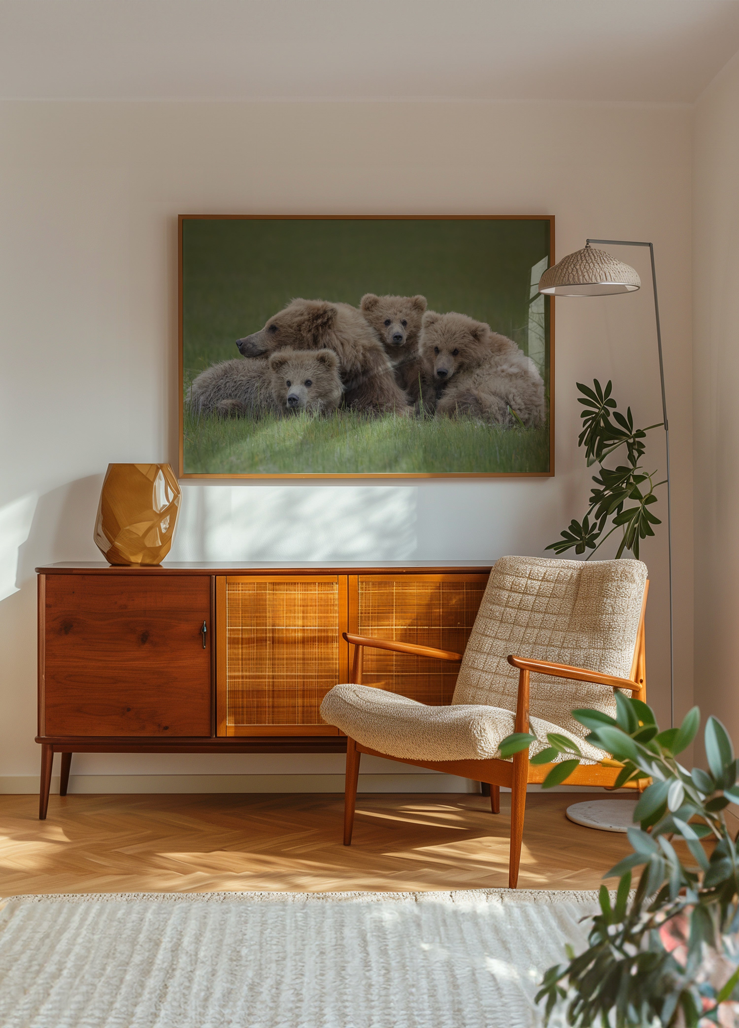 Familia del oso pardo