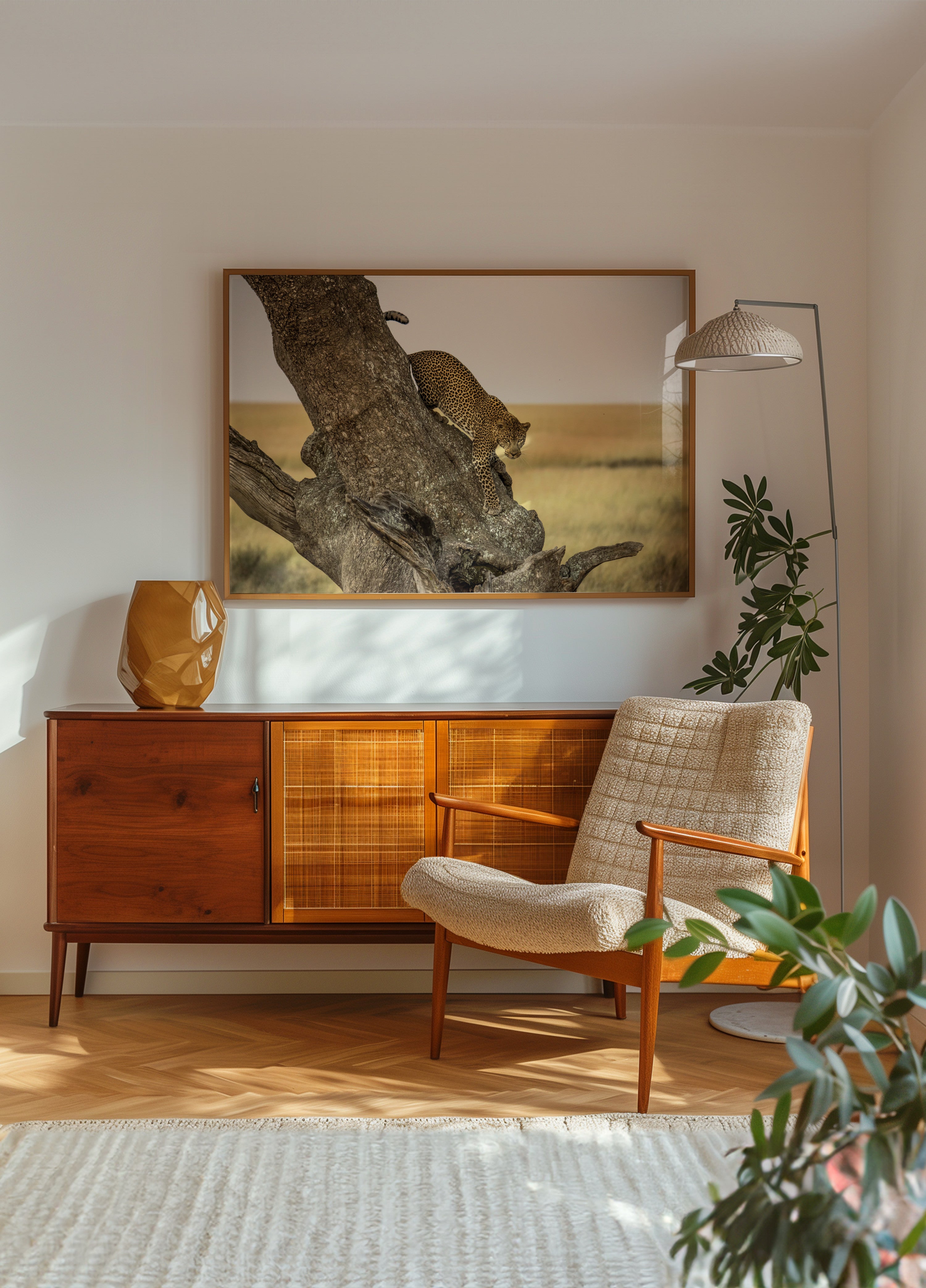 Árbol descendente de leopardo