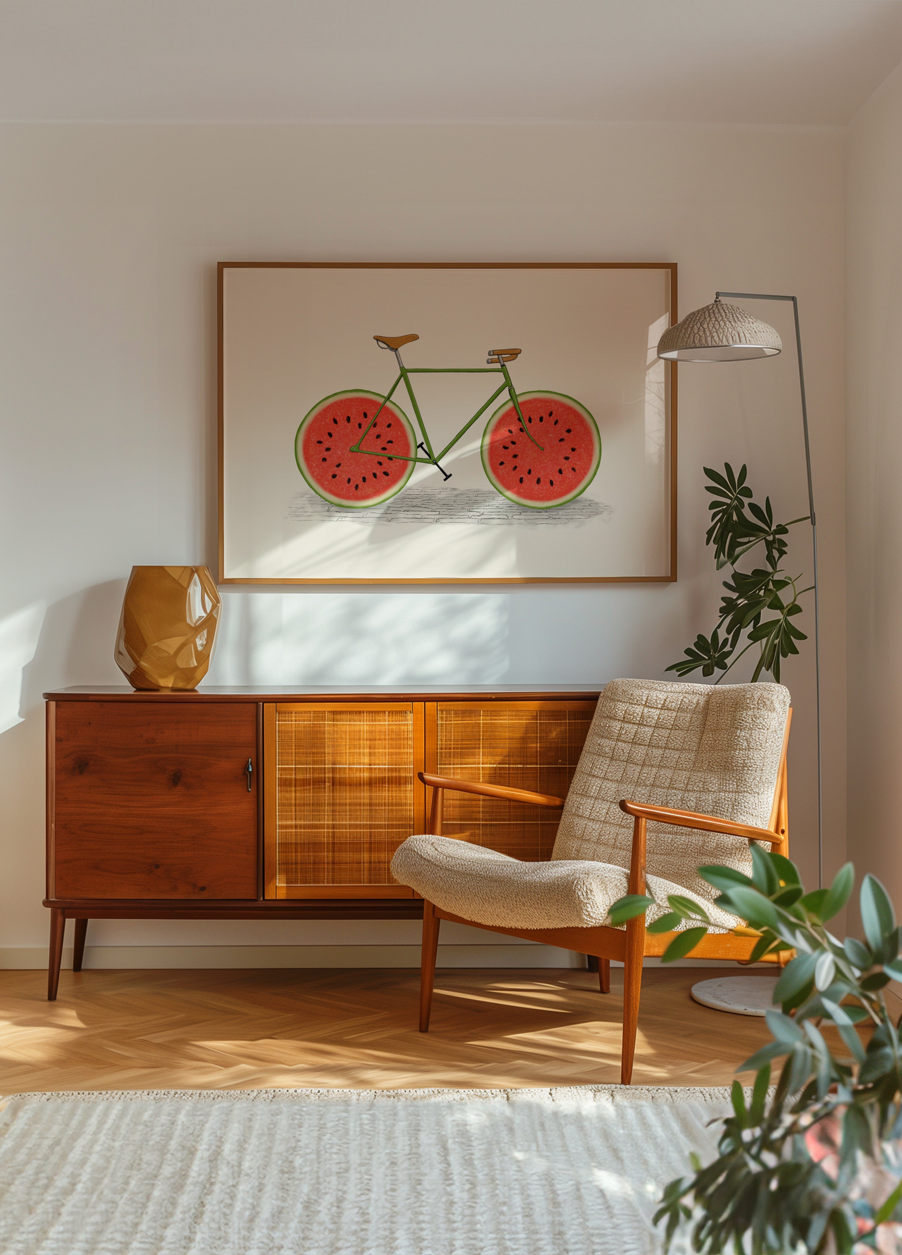 Bicicleta de sandía