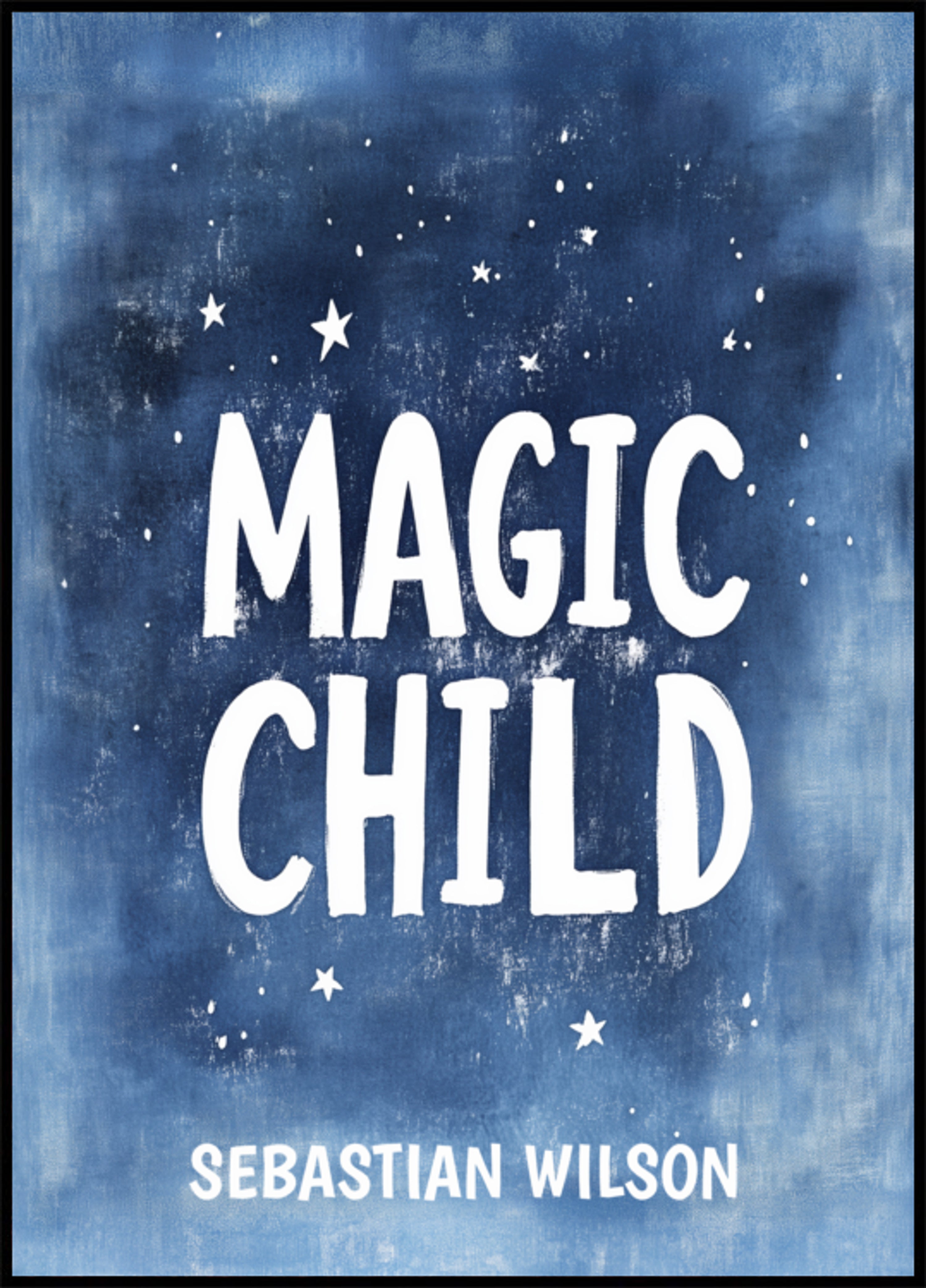 Cartel de palabras inspiradoras para niños.