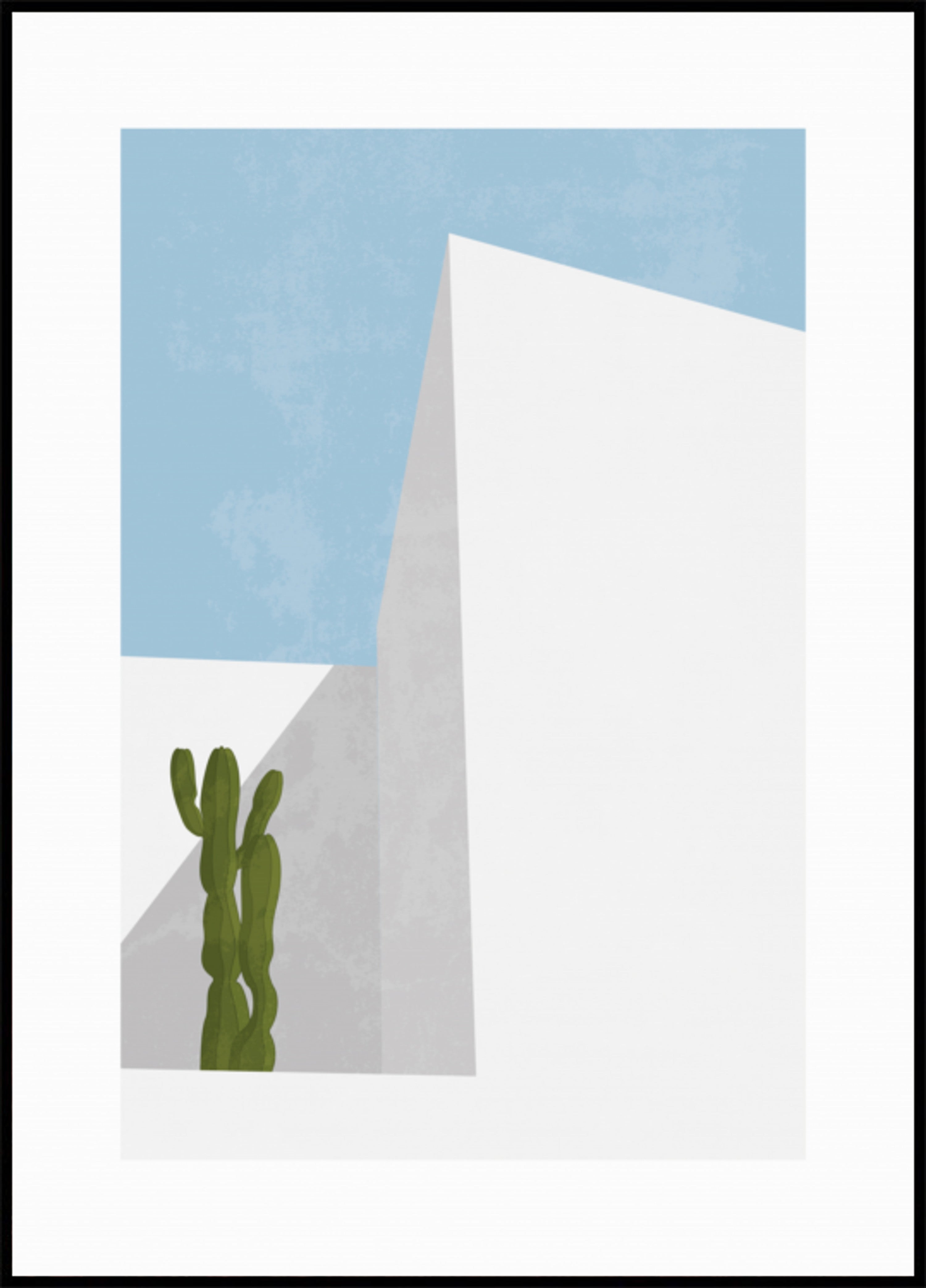 Arquitectura moderna de cactus