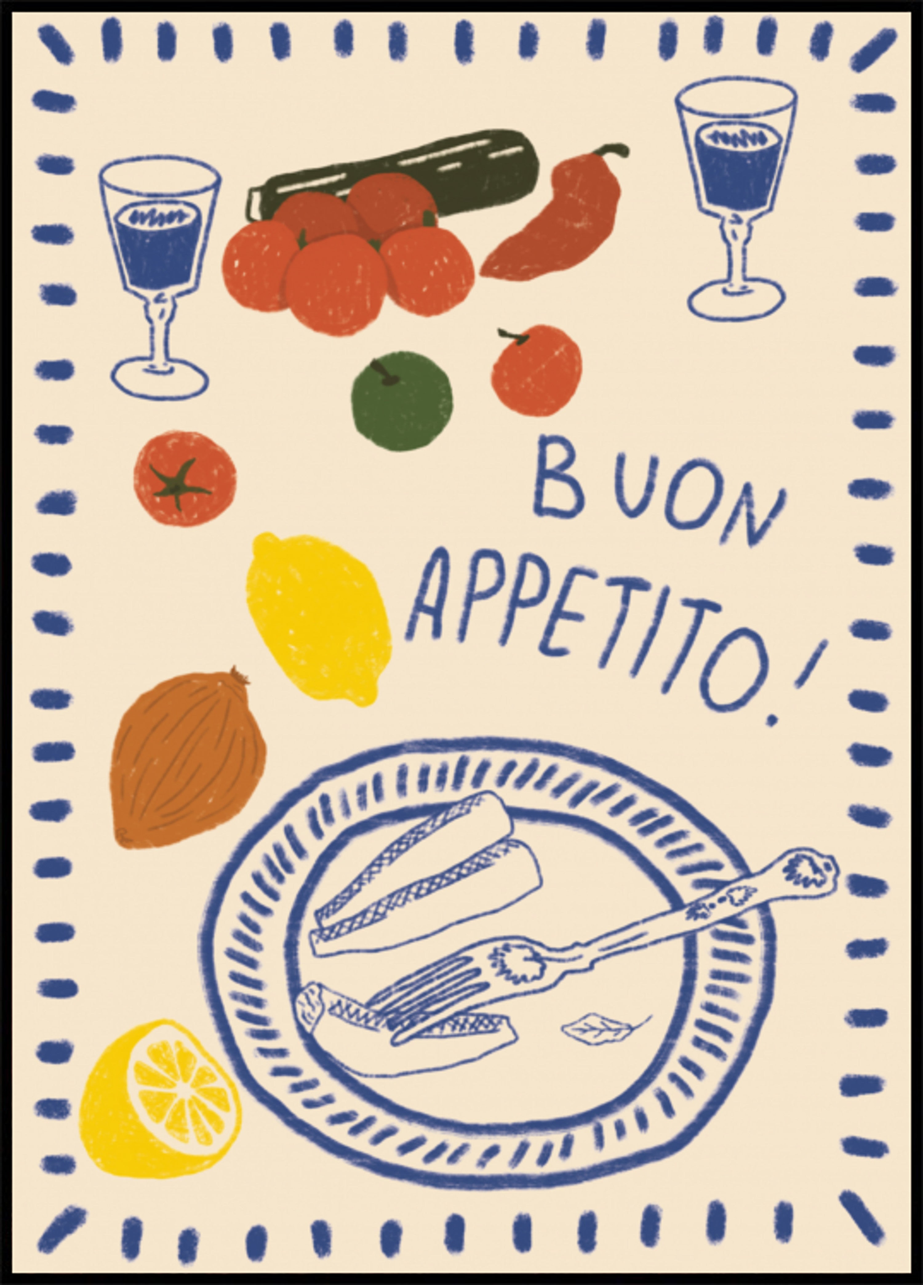 Comida de buen apetito