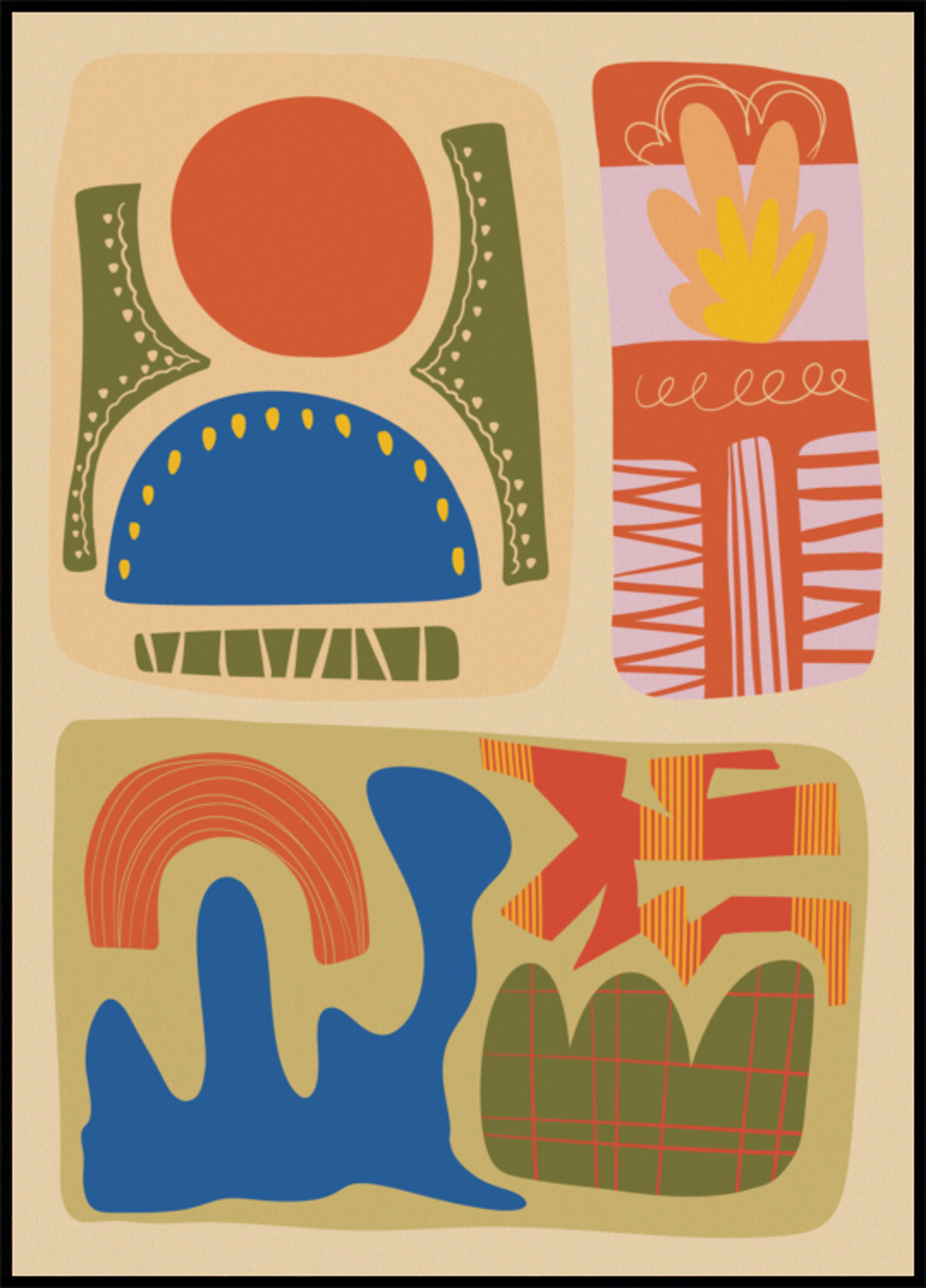 Formas abstractas modernas