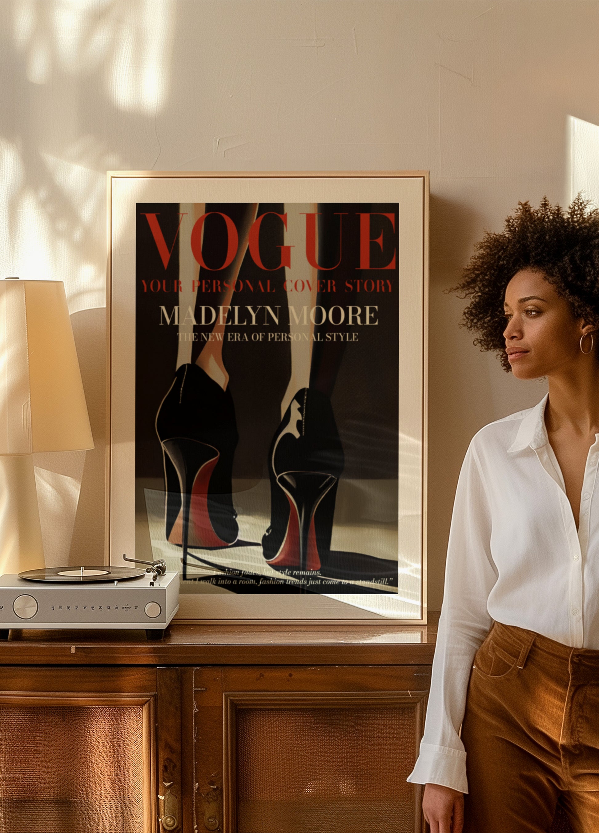 Moda elegante de héroes altos Póster