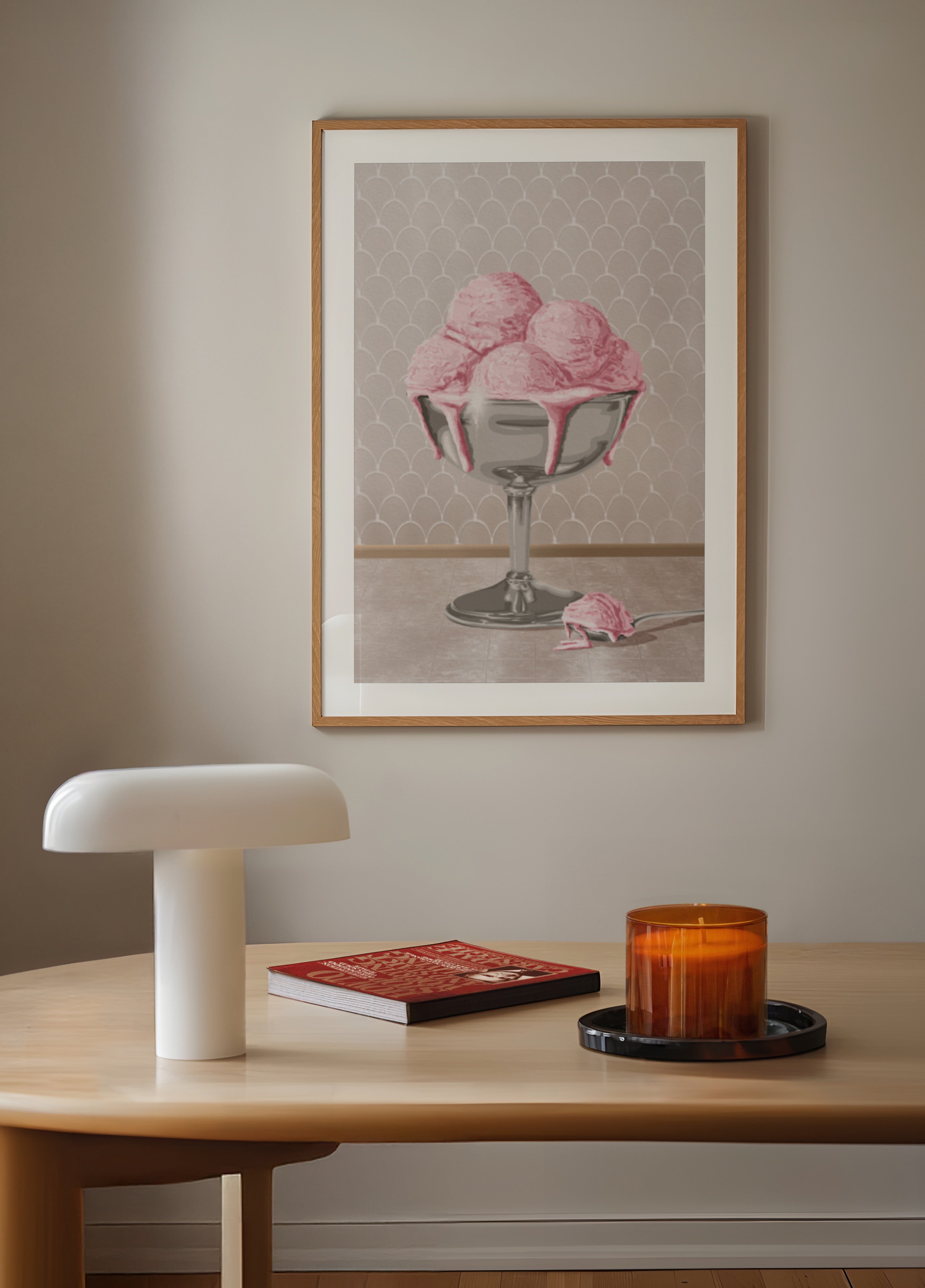 Derretimiento rosa dulce