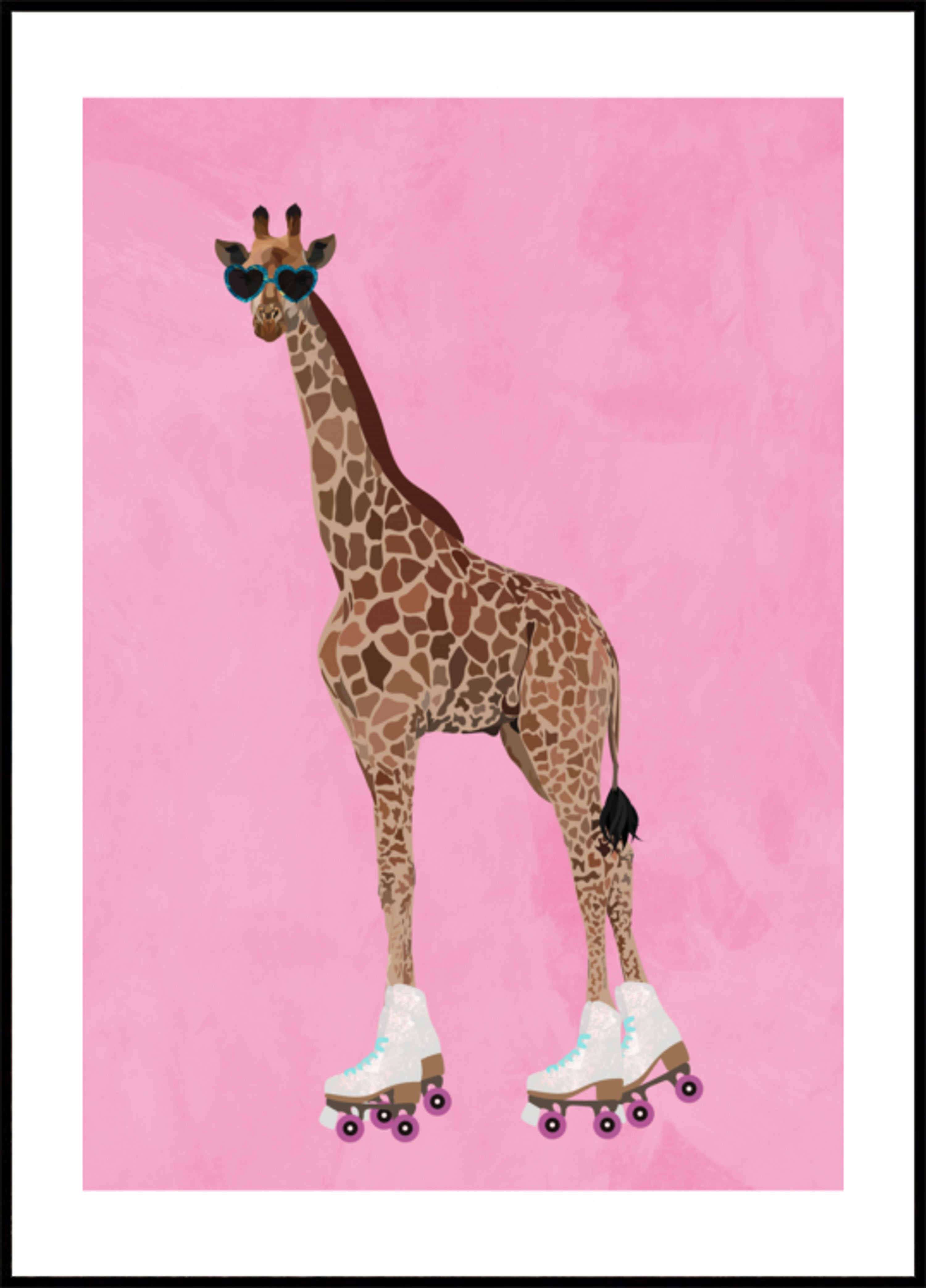 Patines de ruedas de jirafa geniales