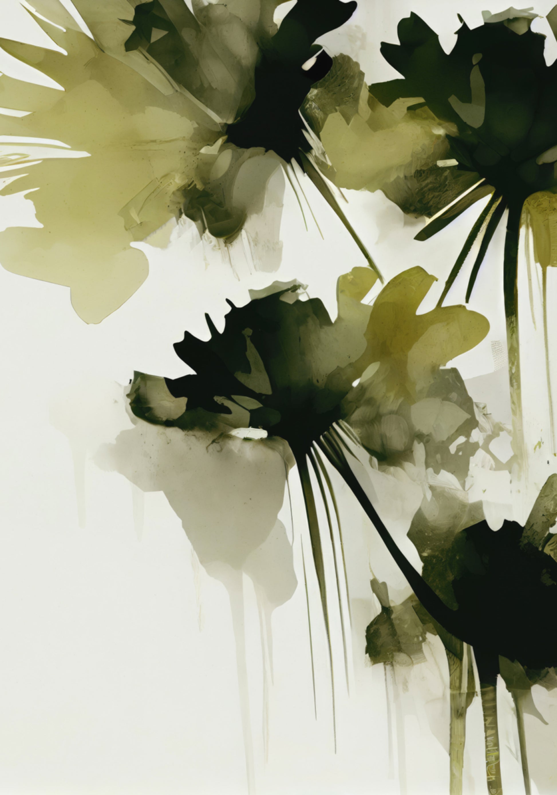 Danza de tonos florales