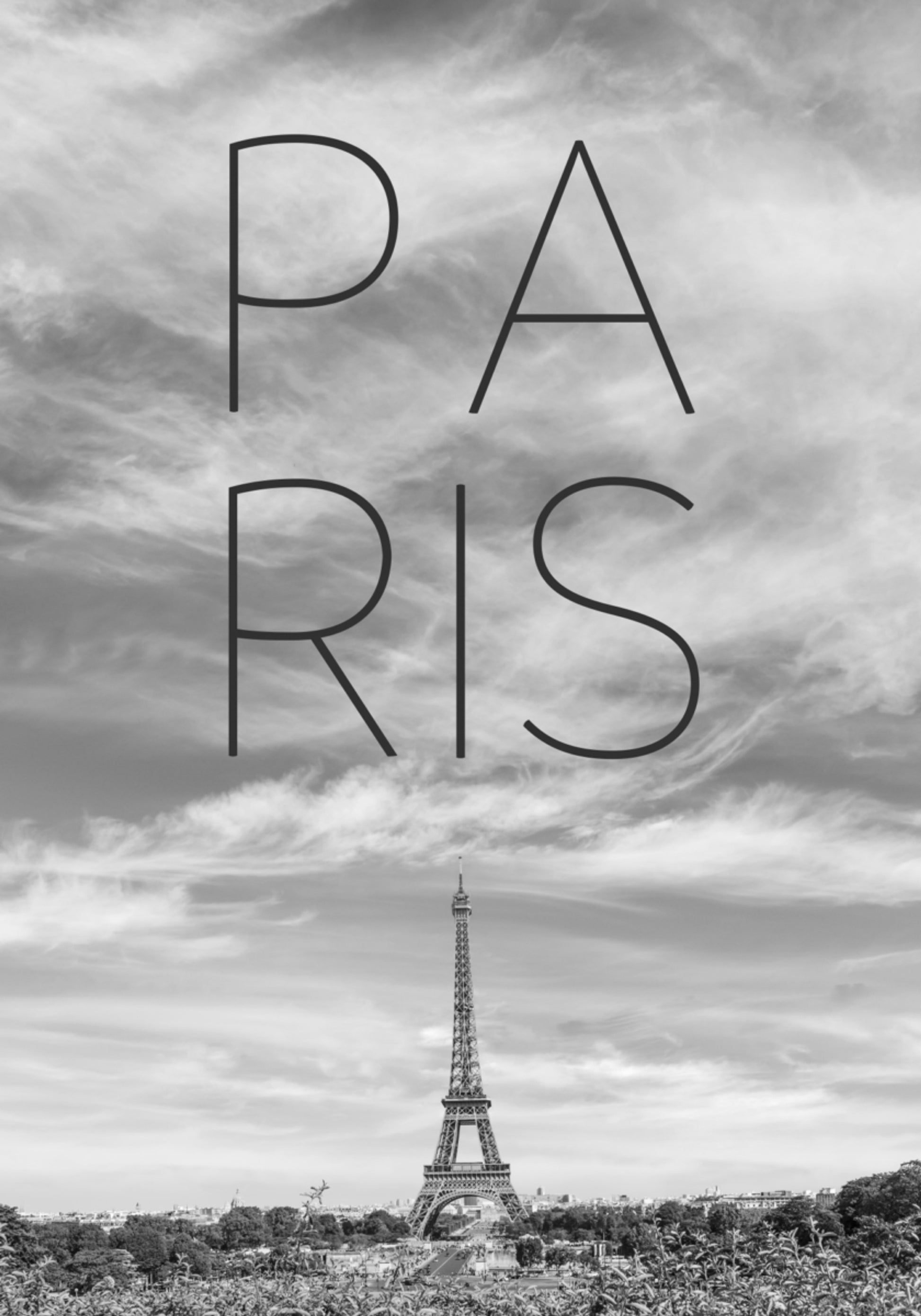 Vista de la Torre Eiffel de París