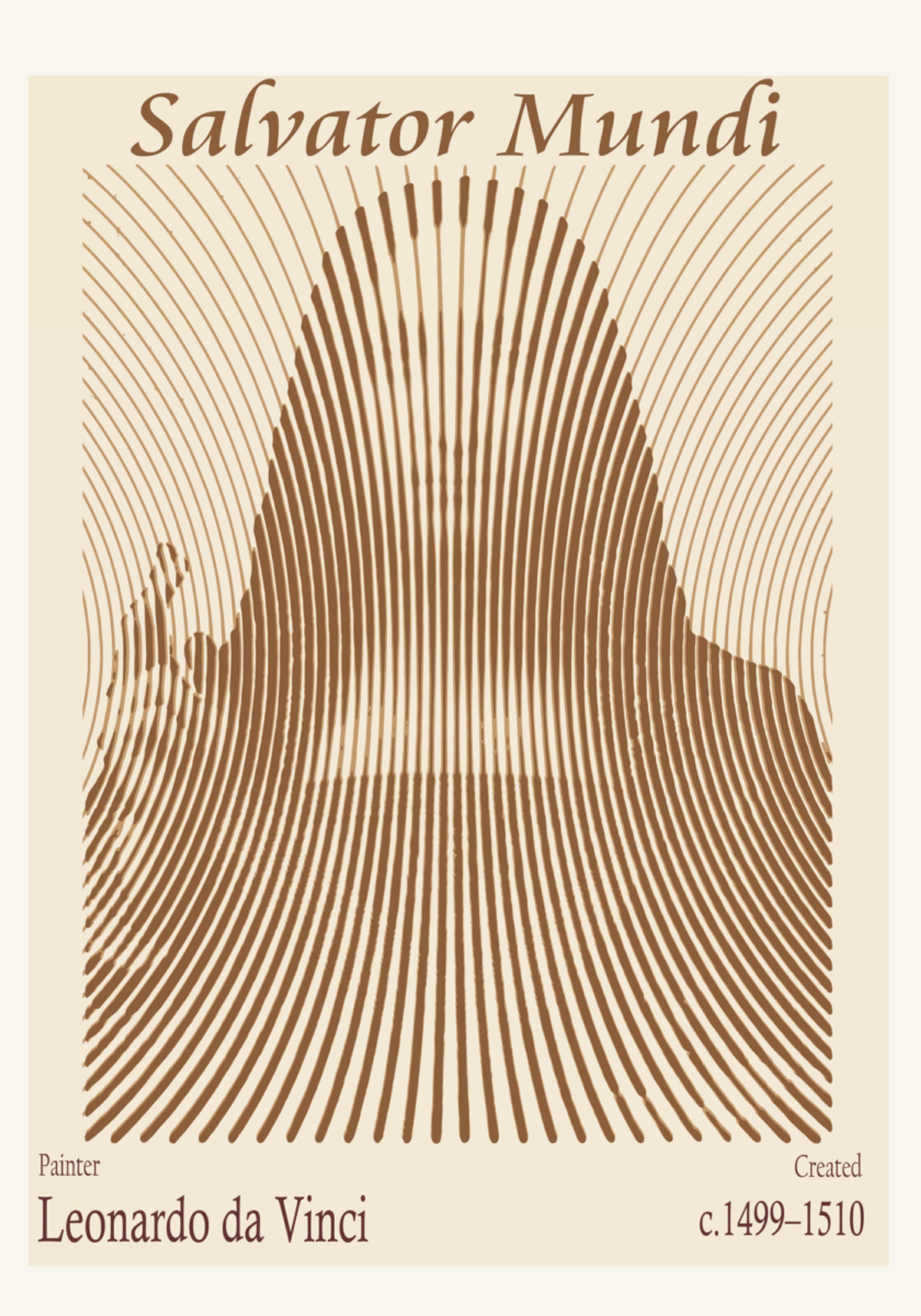 Silueta abstracta de Jesús
