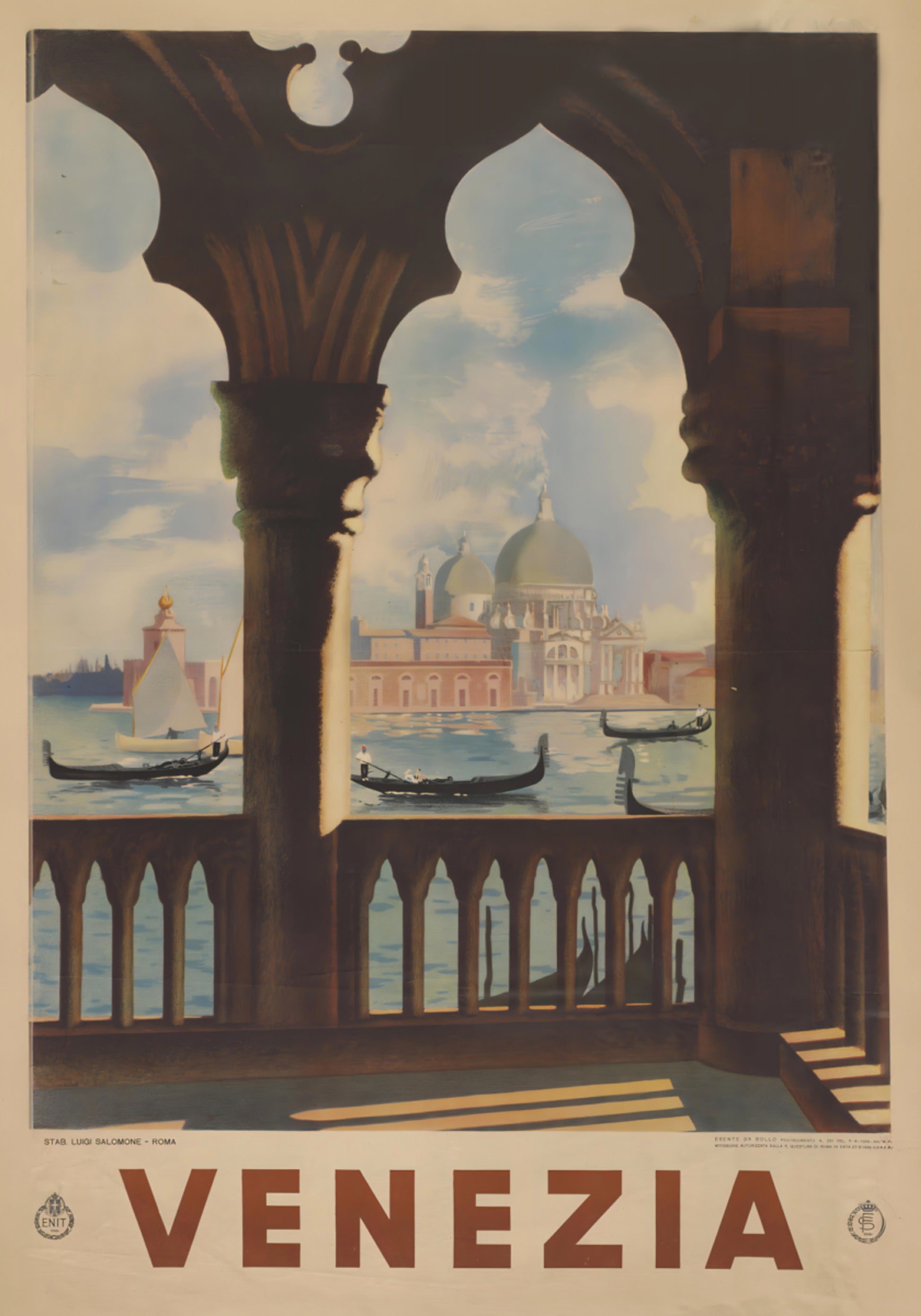 Vista del Gran Canal de Venecia