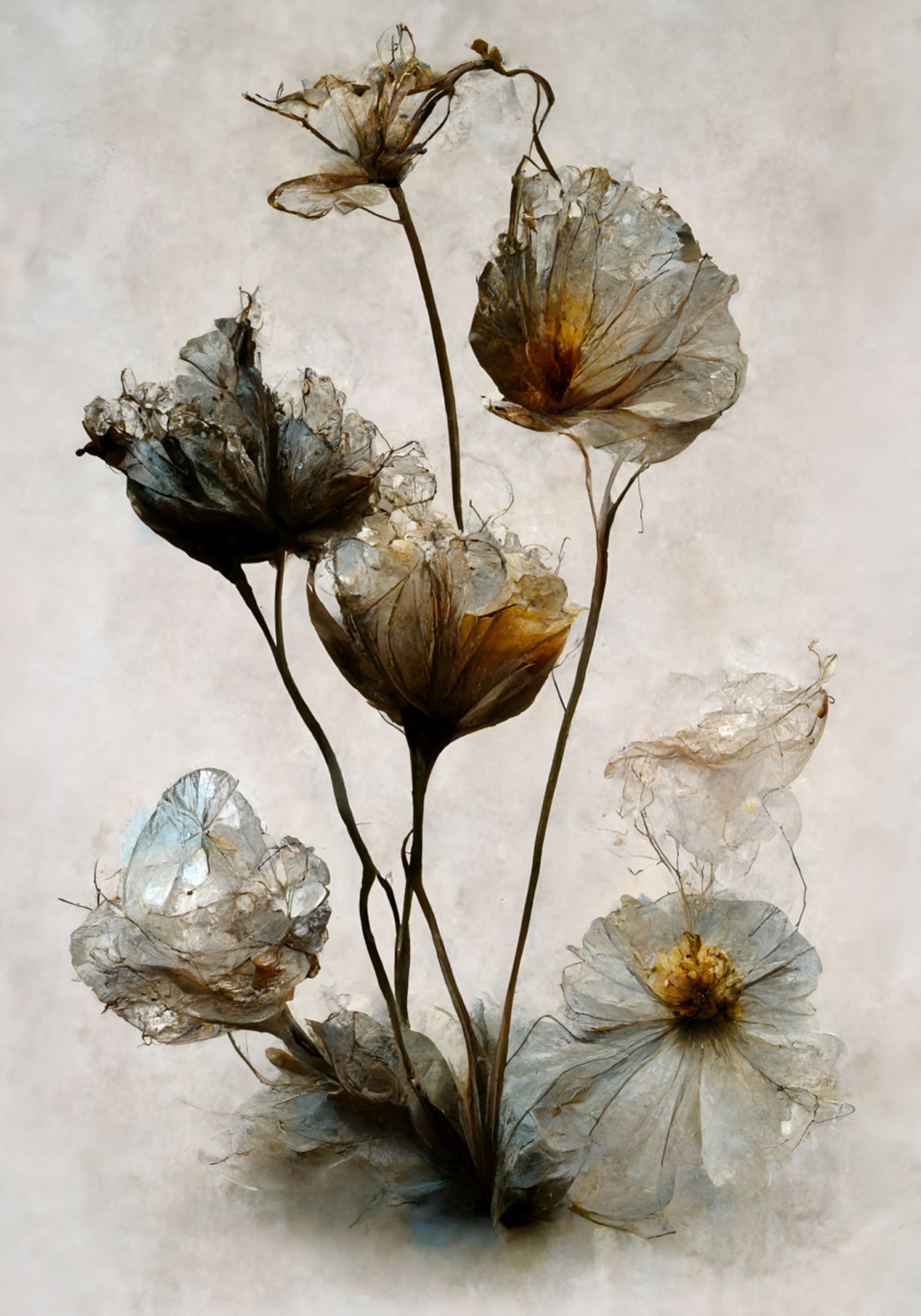 Flores etéreas