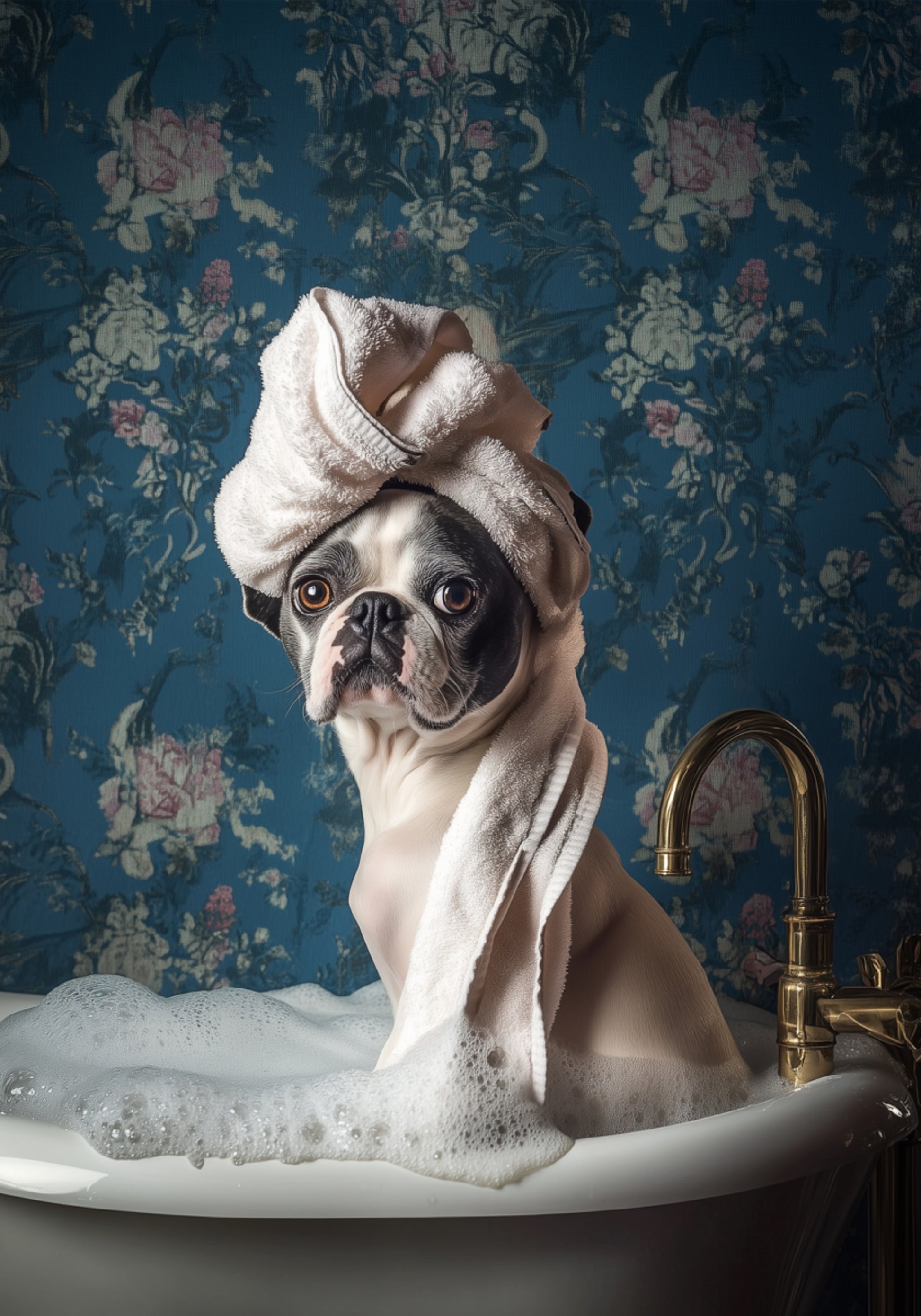 Baño para perros mimados