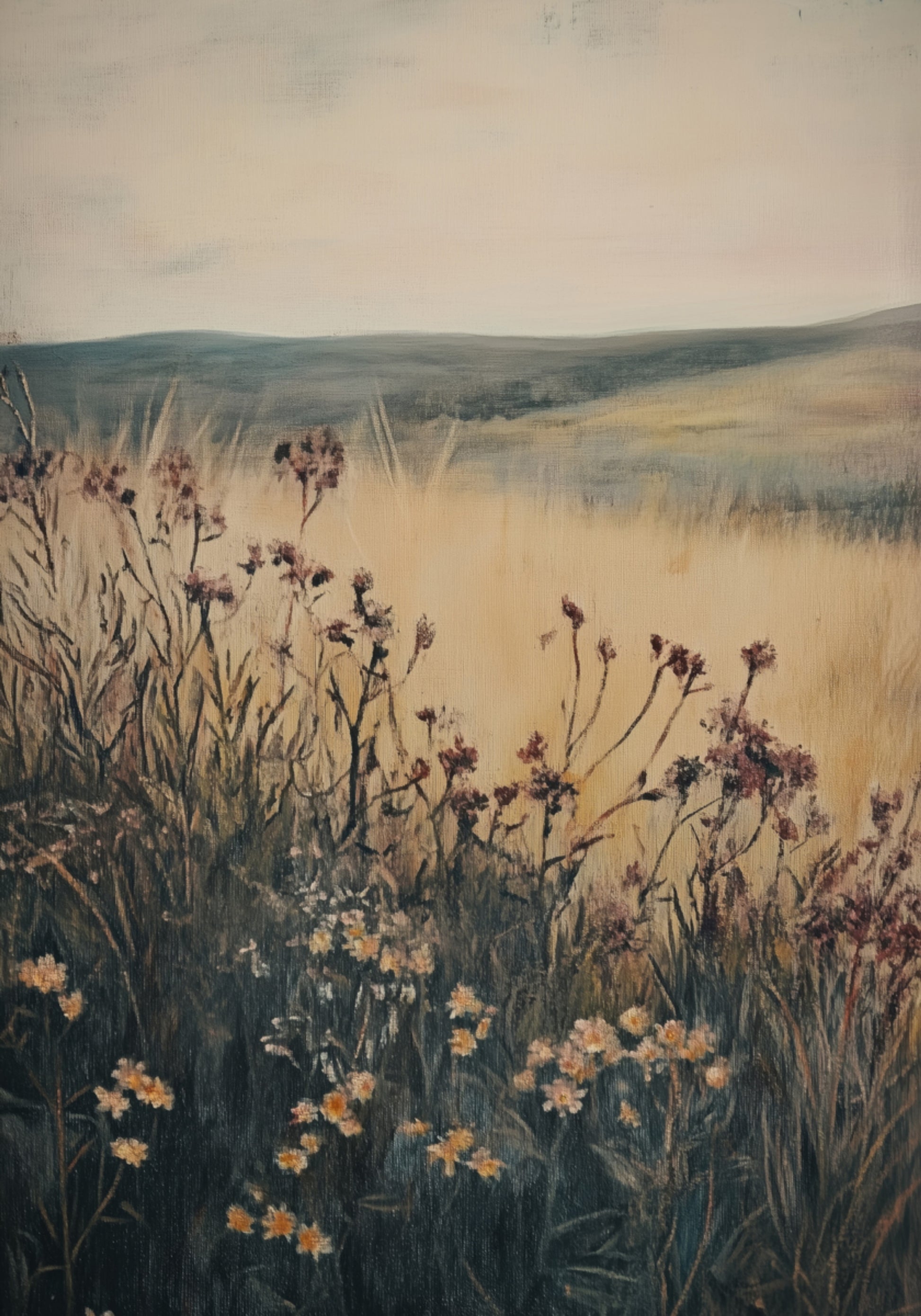 Flores de campo de verano