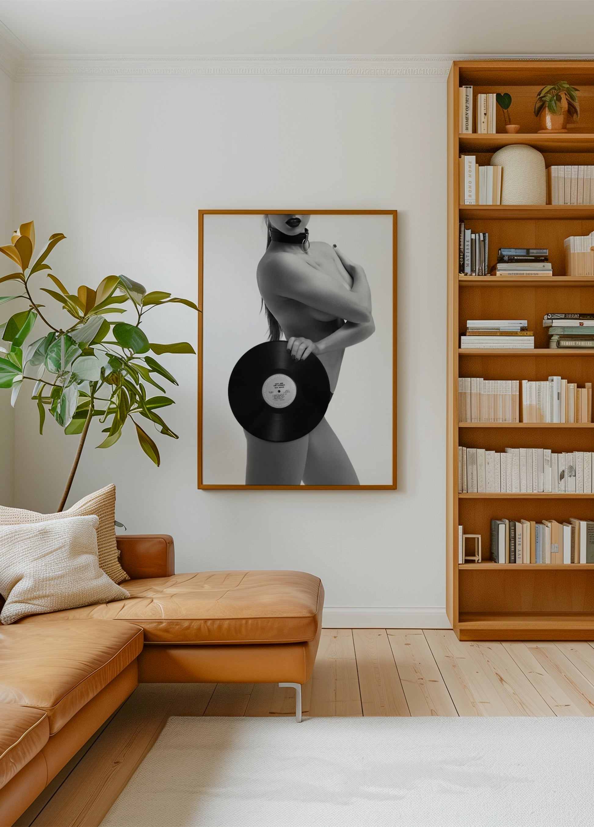 Belleza de vinilo oscuro
