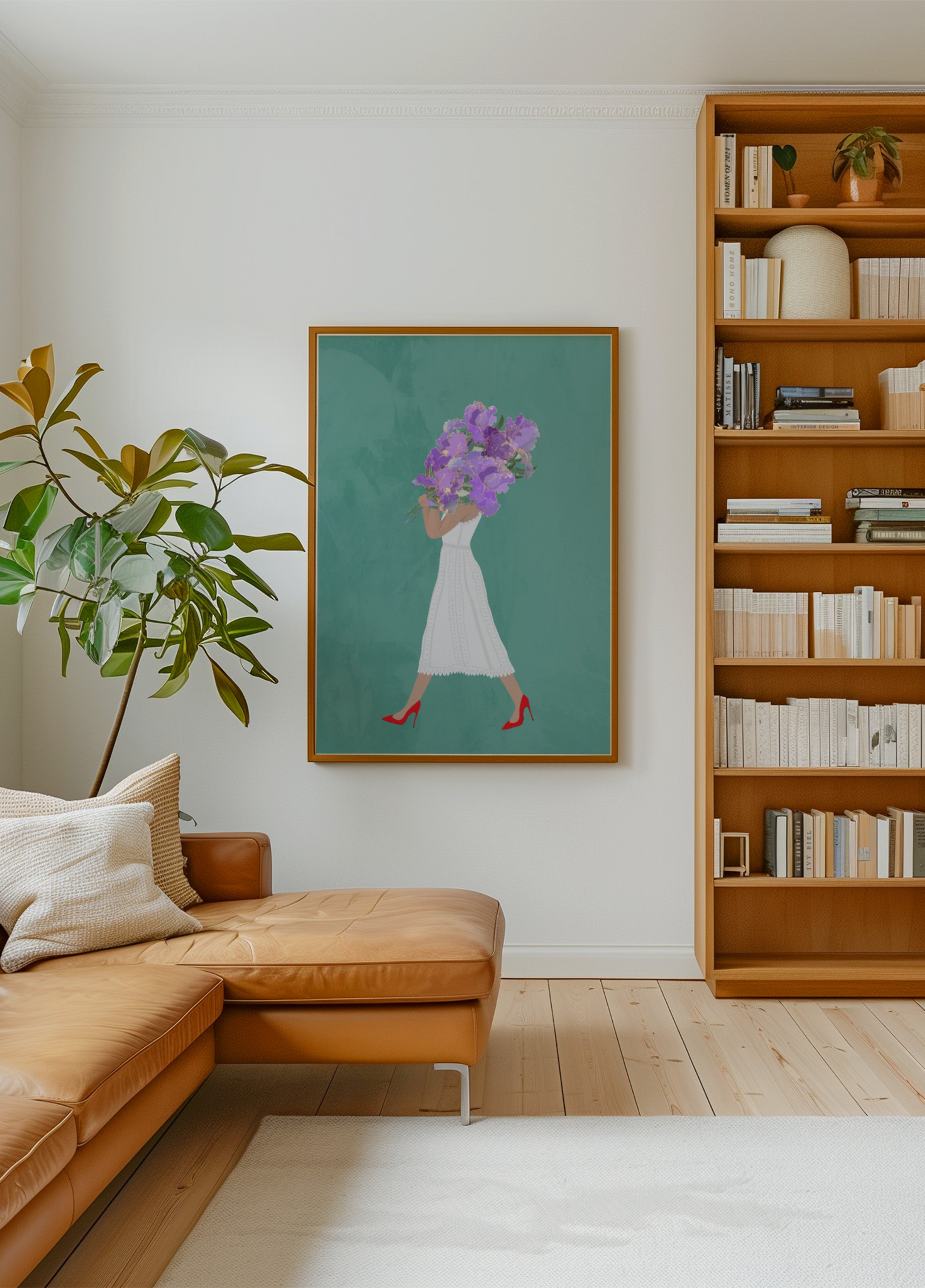 Paseo floral con estilo