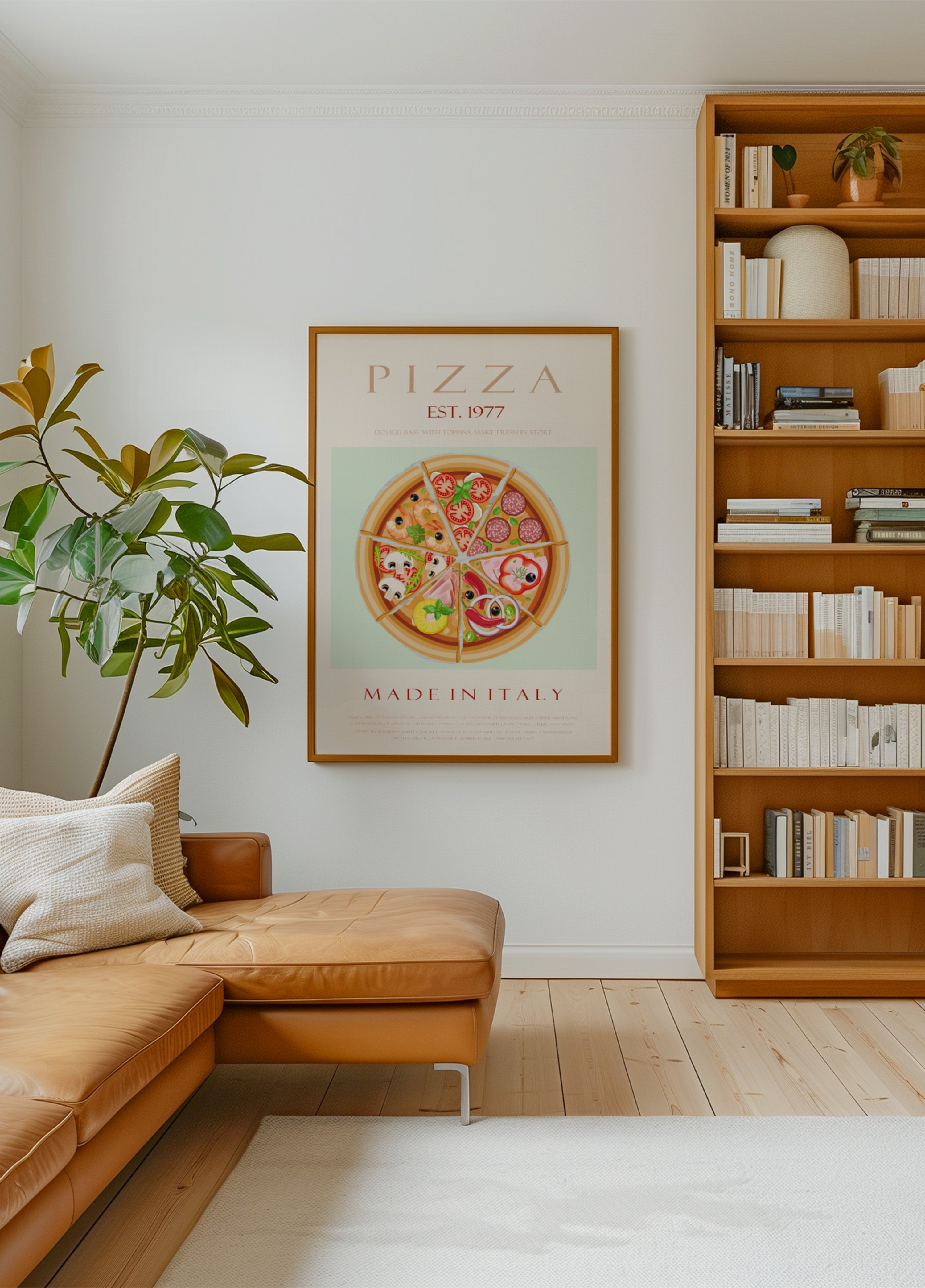 Variedad de pizza italiana