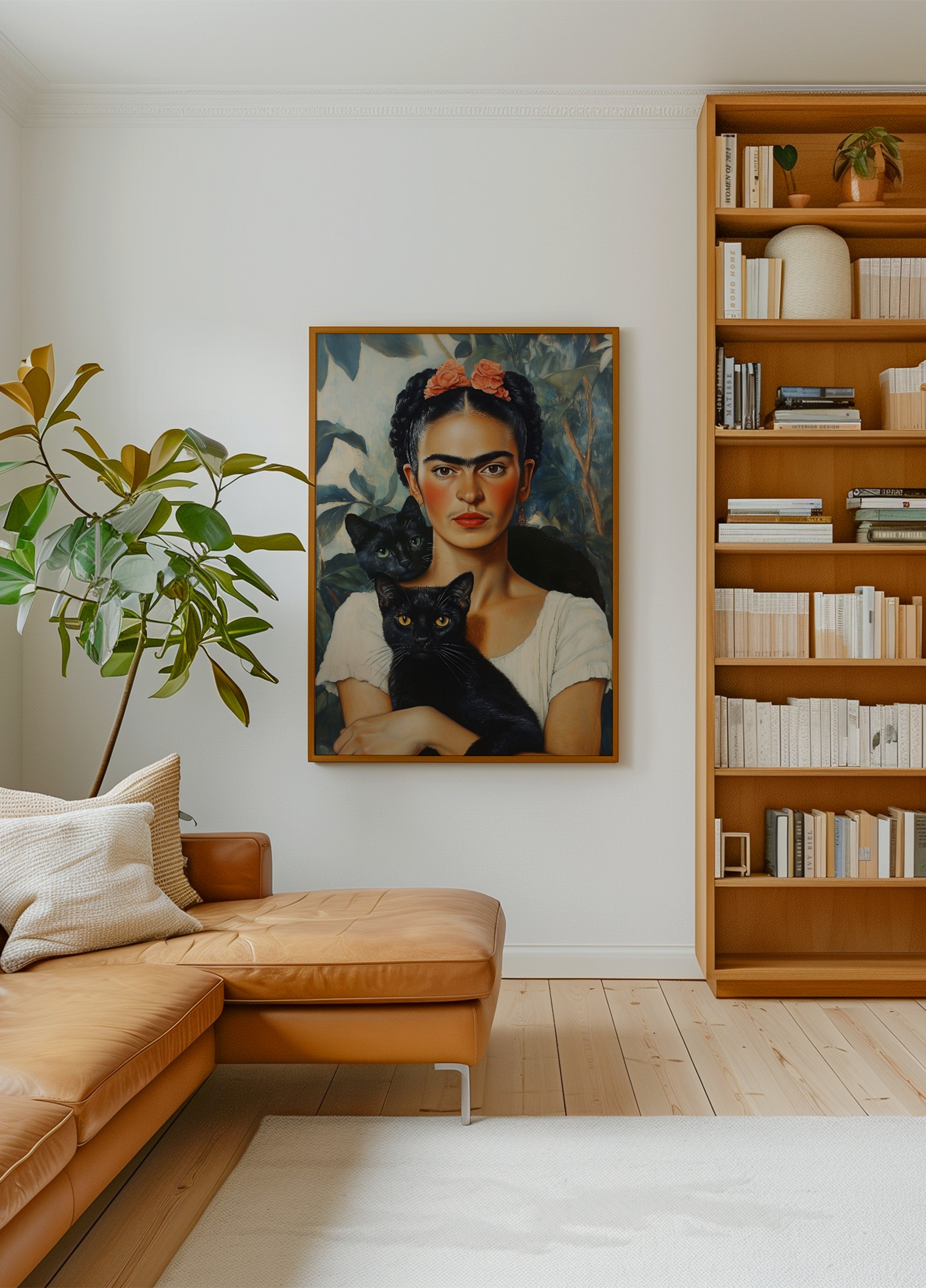frida y gatos