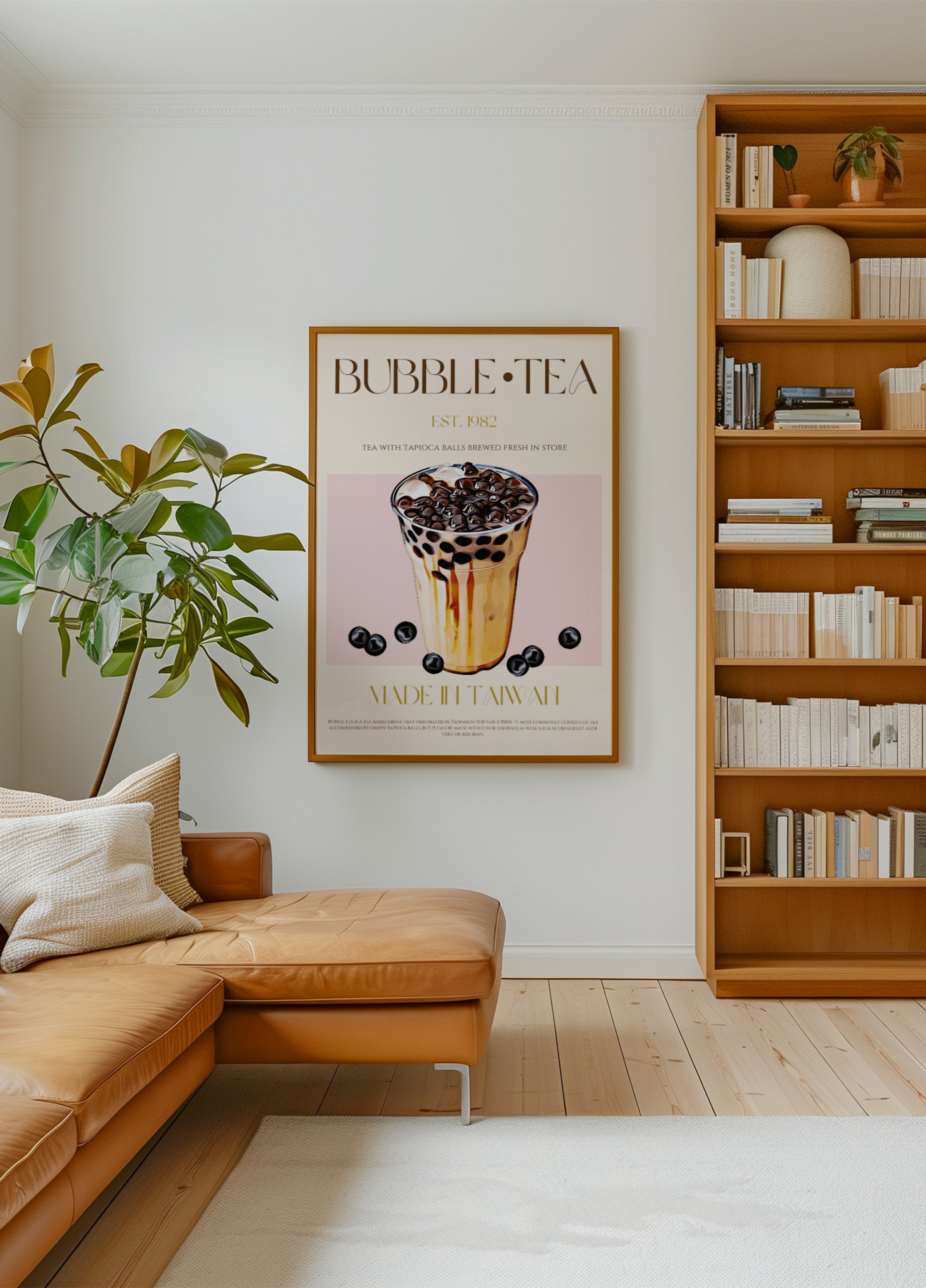 Té de burbujas helado