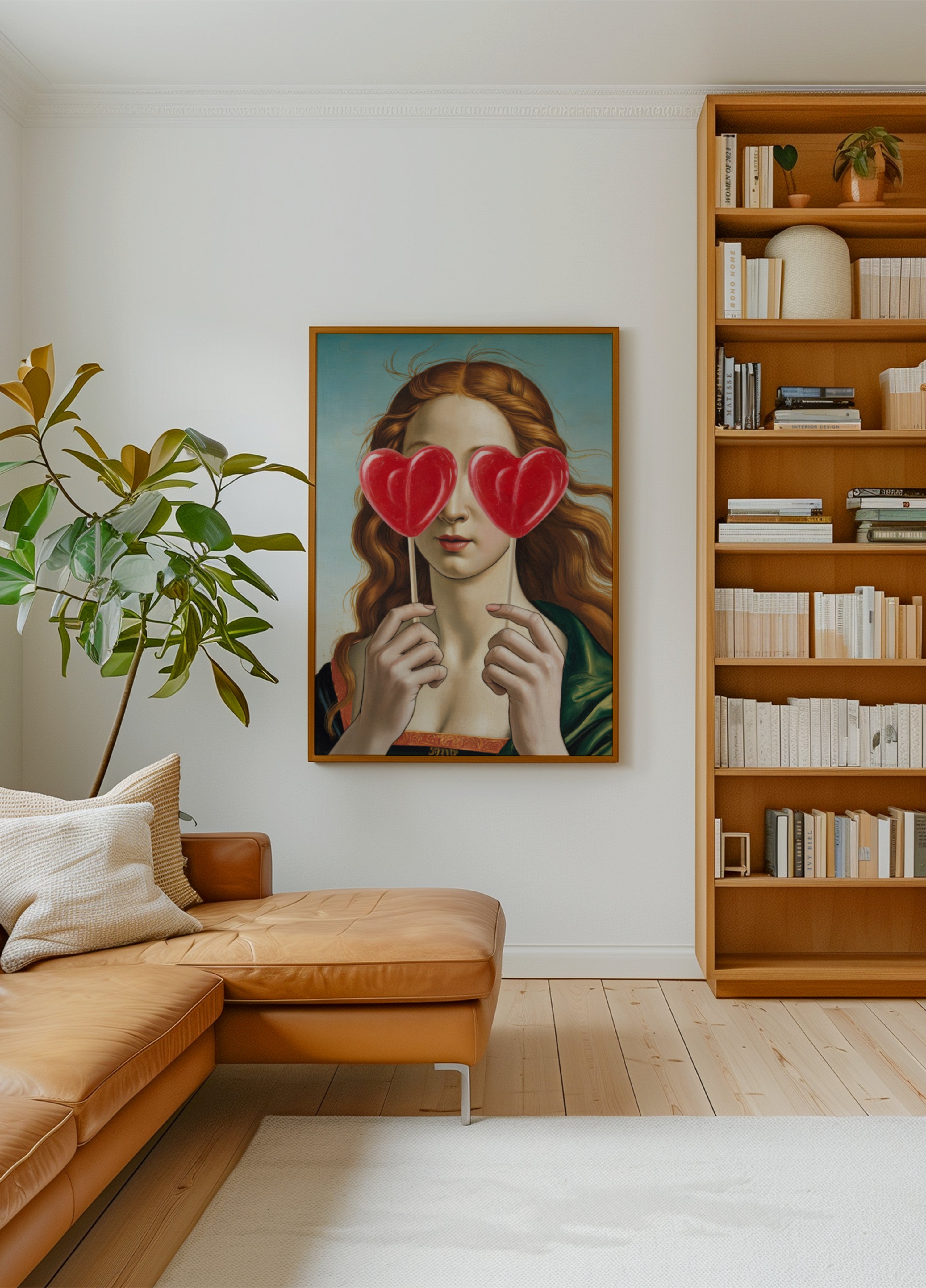 Retrato de dulce corazón