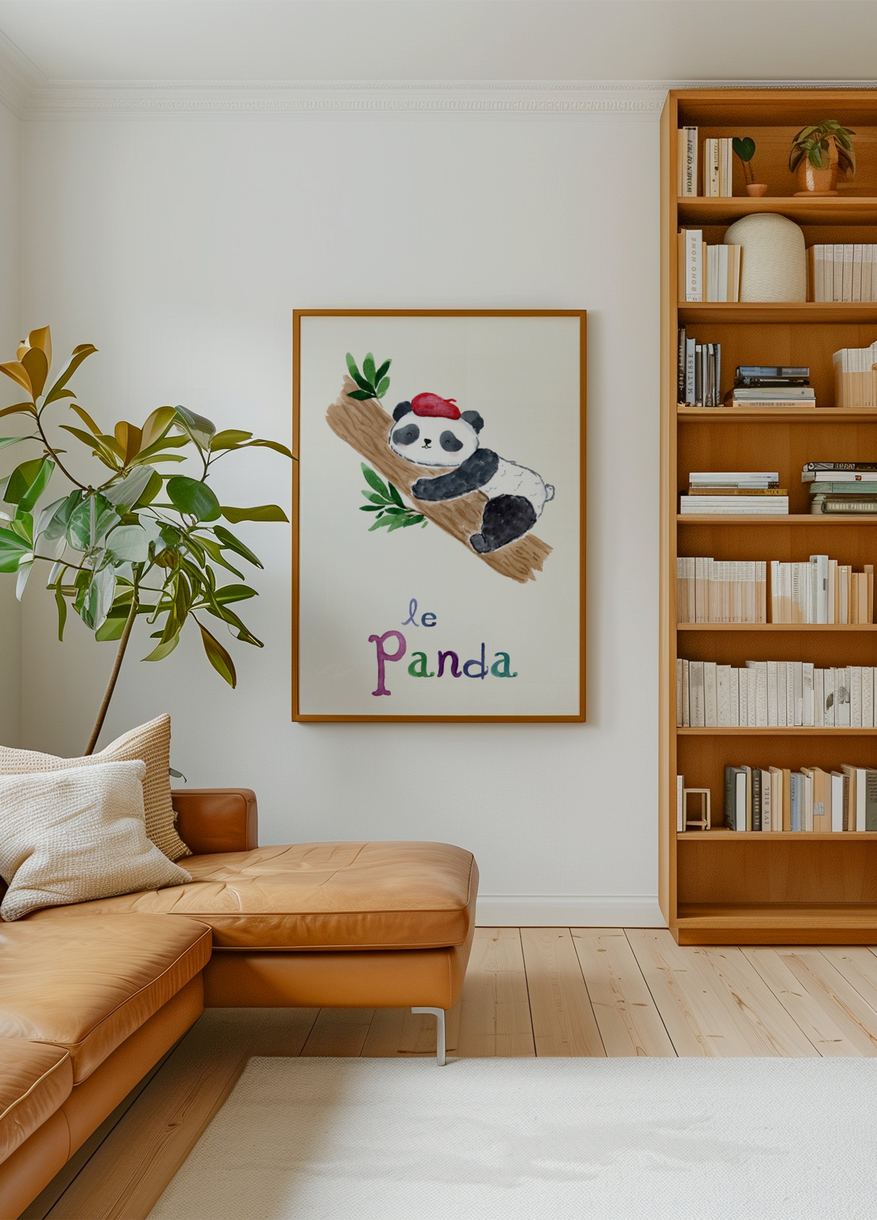 Panda francés durmiendo