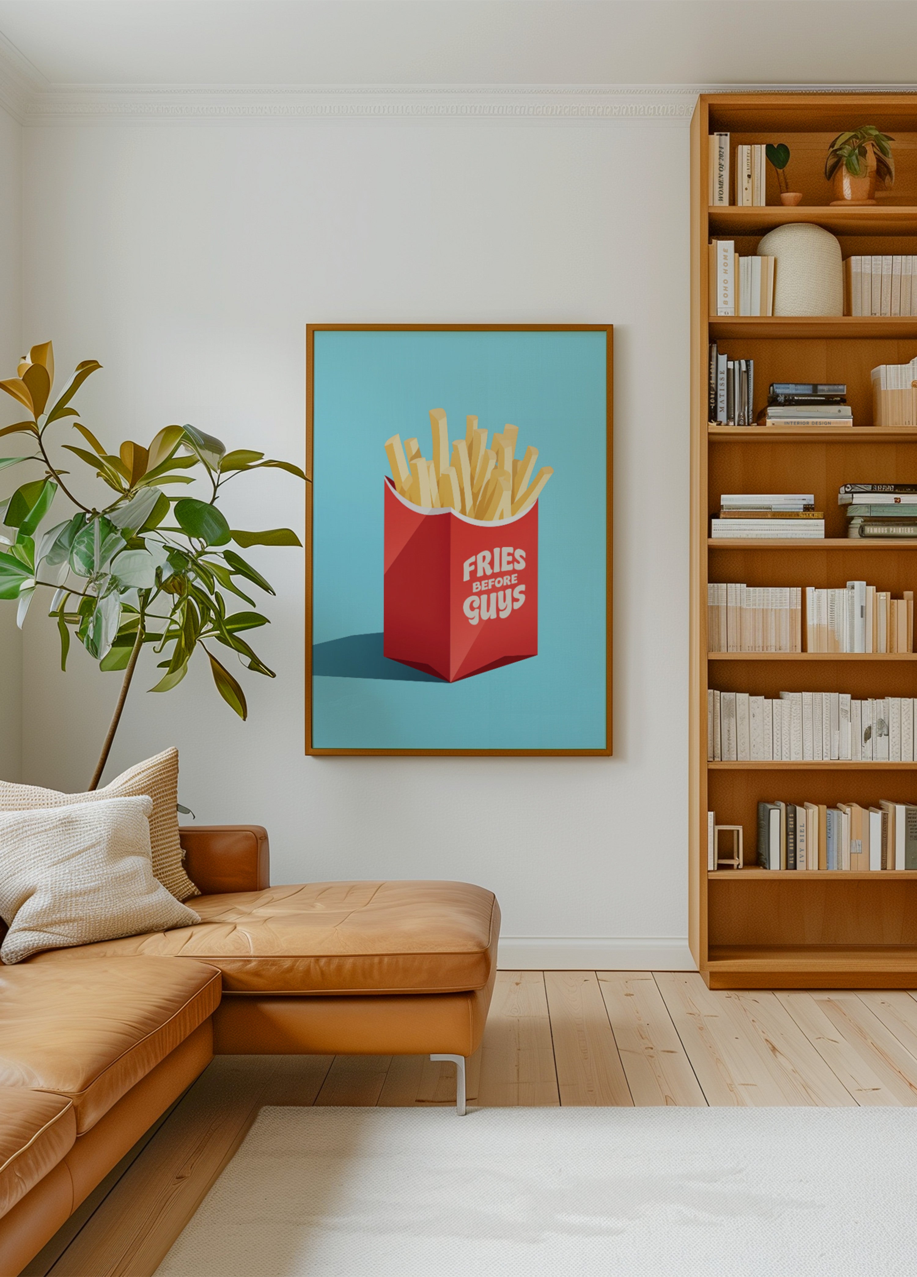 Papas fritas antes que los chicos