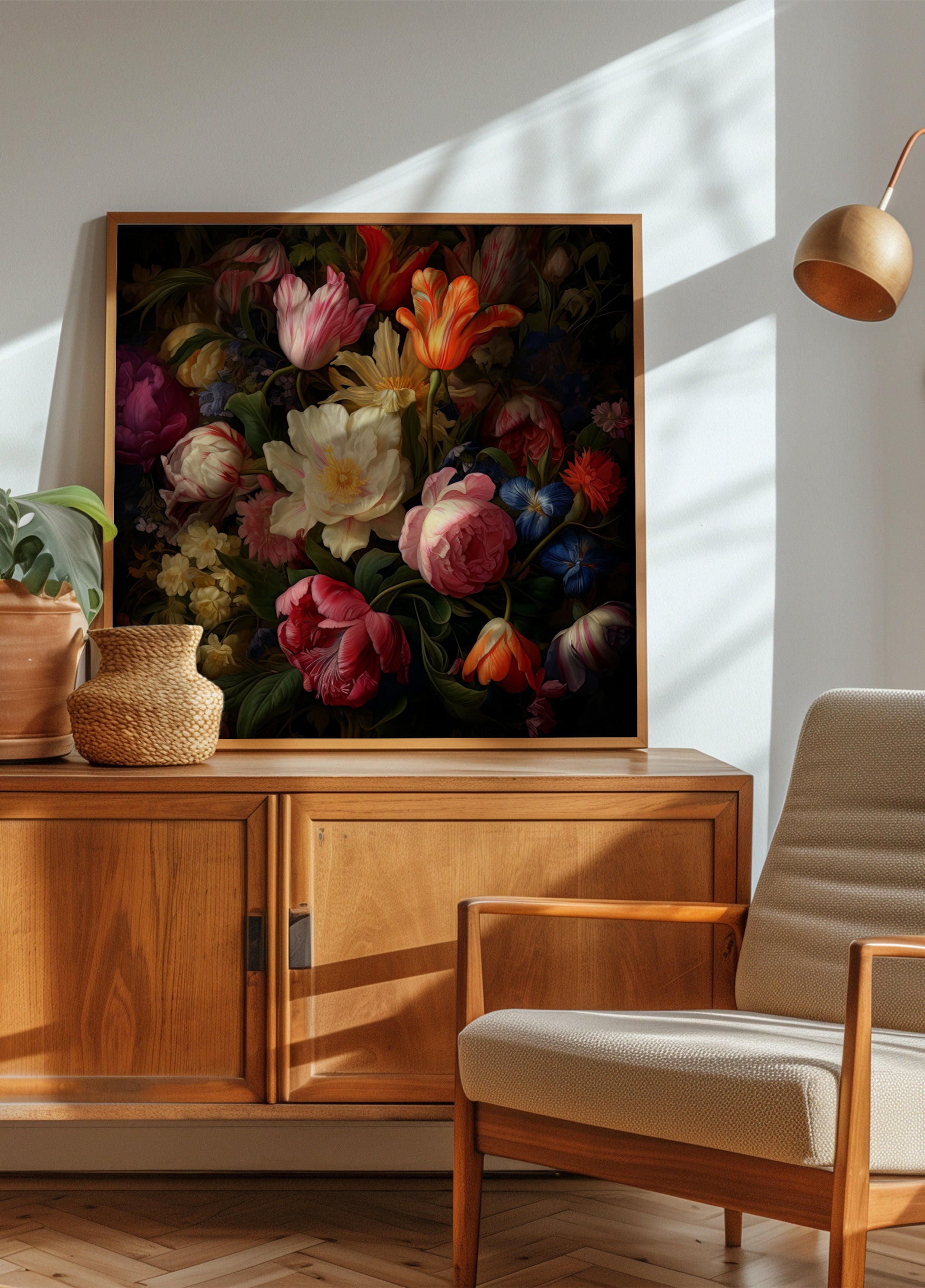 Ramo floral vibrante