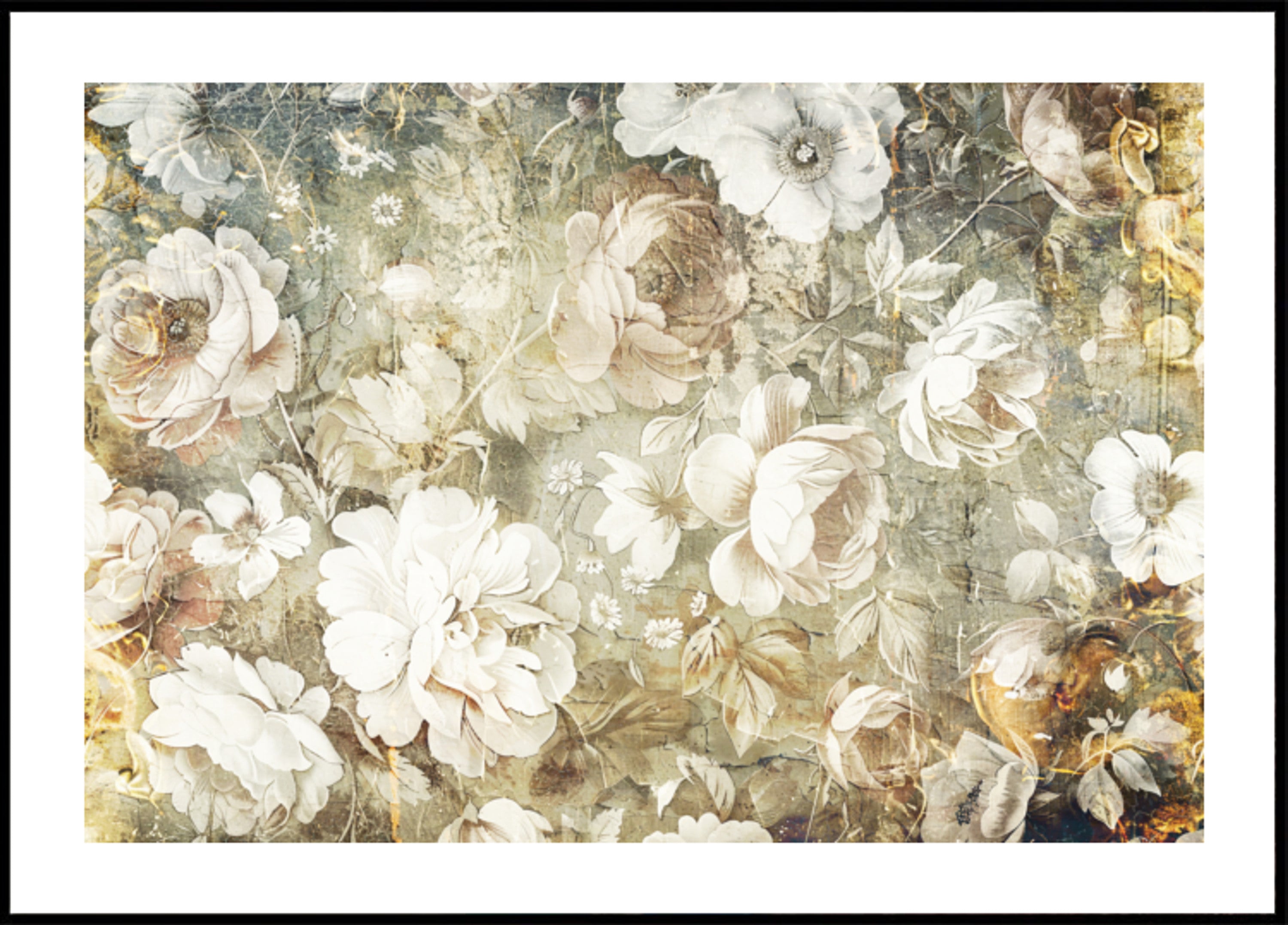 Elegancia floral vintage