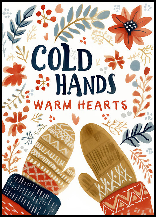 Cozy Mittens Magic Plakat - Posterbox
