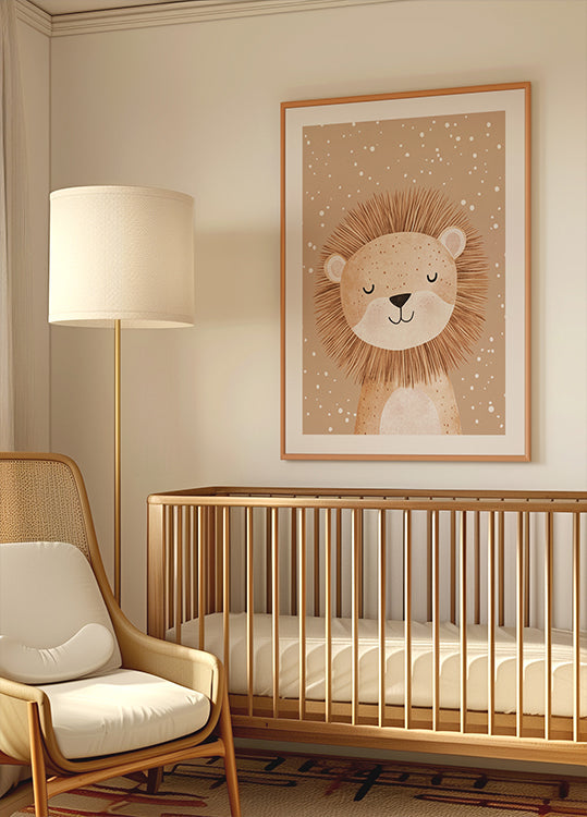 Dreamy Lion Plakat - Posterbox