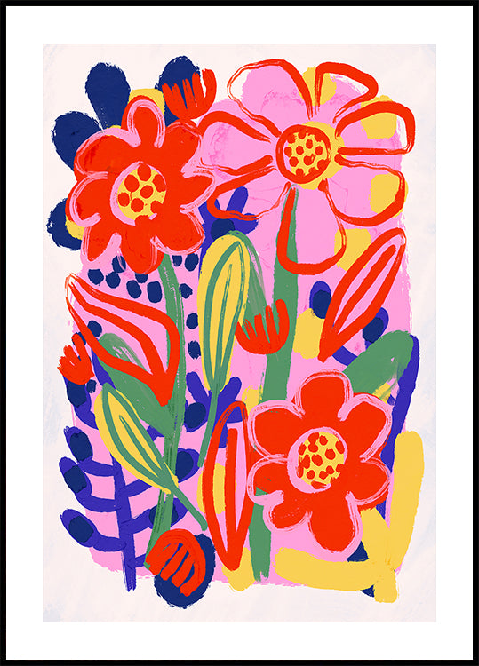 Floral Joyburst - Posterbox