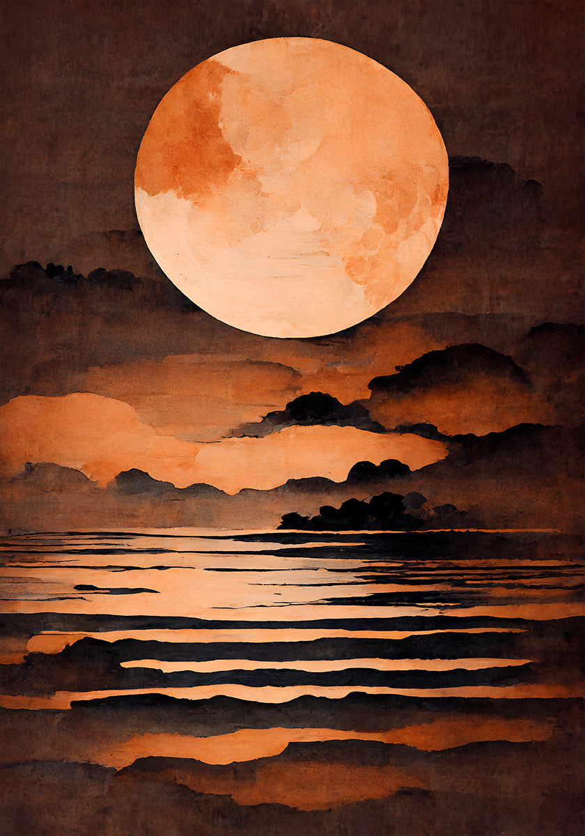 Full Moon Plakat - Posterbox