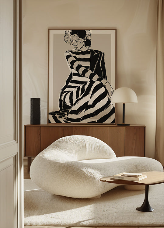 Striped Elegance - Posterbox