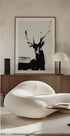Brushstroke Deer I Plakat - Posterbox