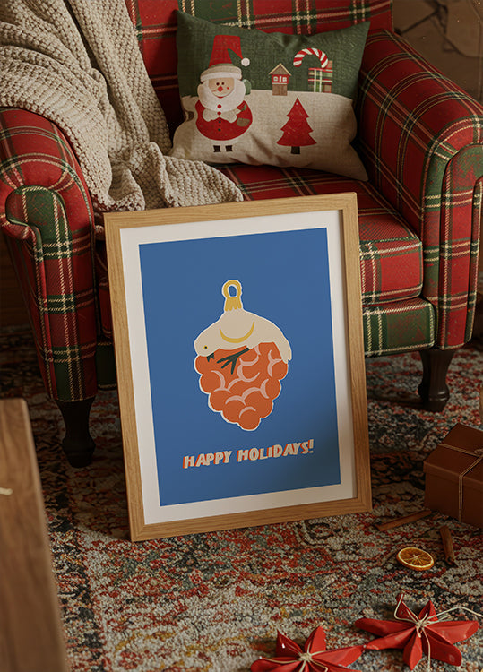 Happy Christmas No.45 Plakat - Posterbox