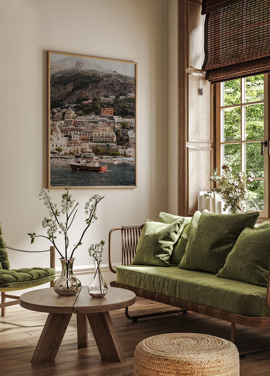 View of Positano Plakat - Posterbox.dk