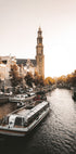 Walk Along The Prinsengracht Canal Plakat - Posterbox.dk
