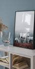 White Horses in The Fog Plakat - Posterbox.dk
